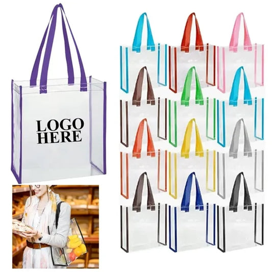 Clear Plastic Tote Bag