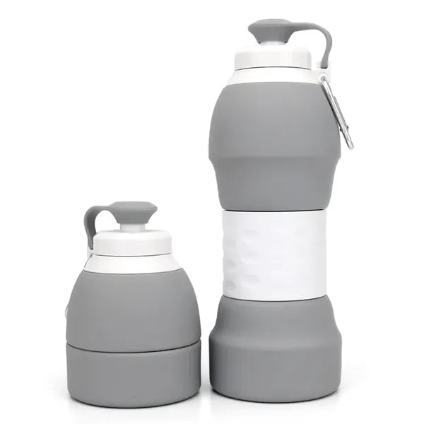 Portable Outdoor Sports Silicone Folding Water Bottle