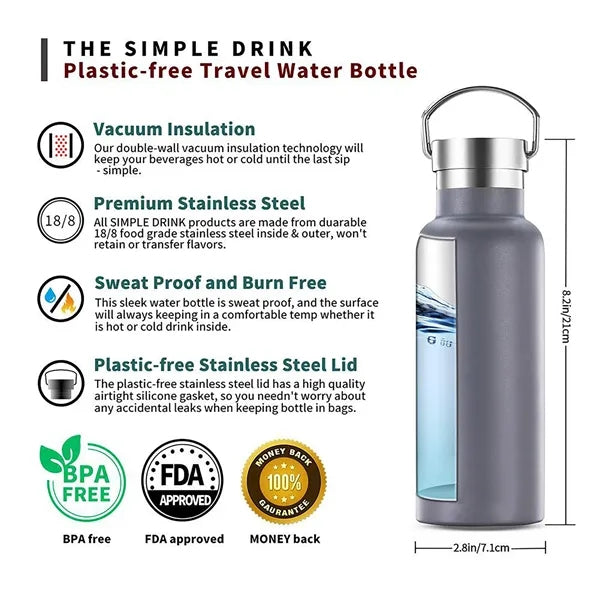 20oz Insulated Water Bottles