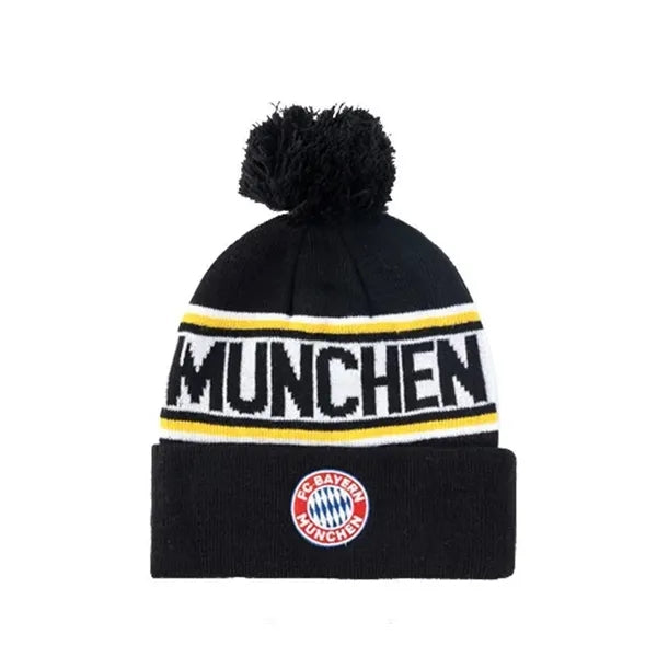 Pom ball Knit beanie Hats