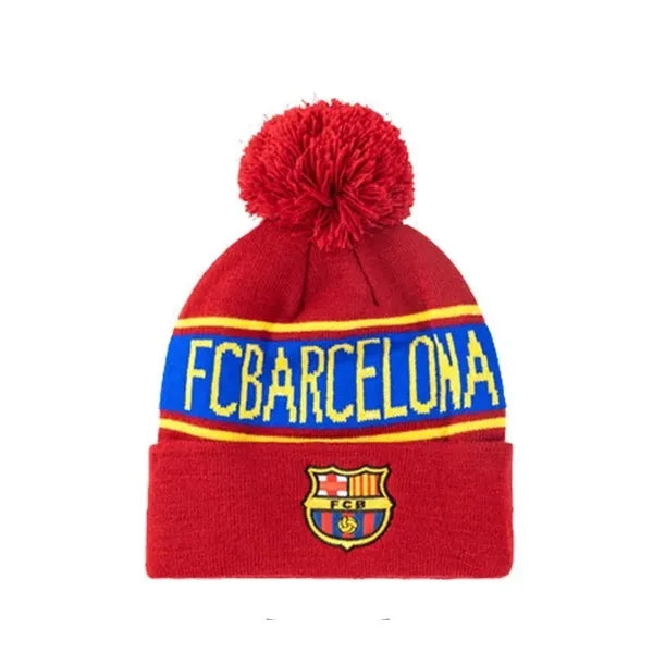 Pom ball Knit beanie Hats