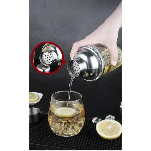 13.52 Oz. Glass Shaker