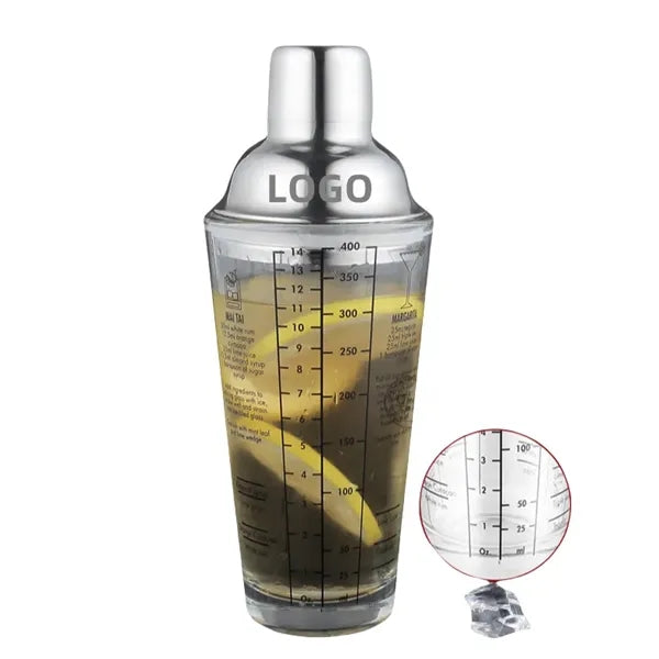 13.52 Oz. Glass Shaker
