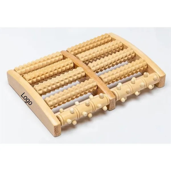 Wooden Foot Massager Roller For Plantar Fasciitis Relief