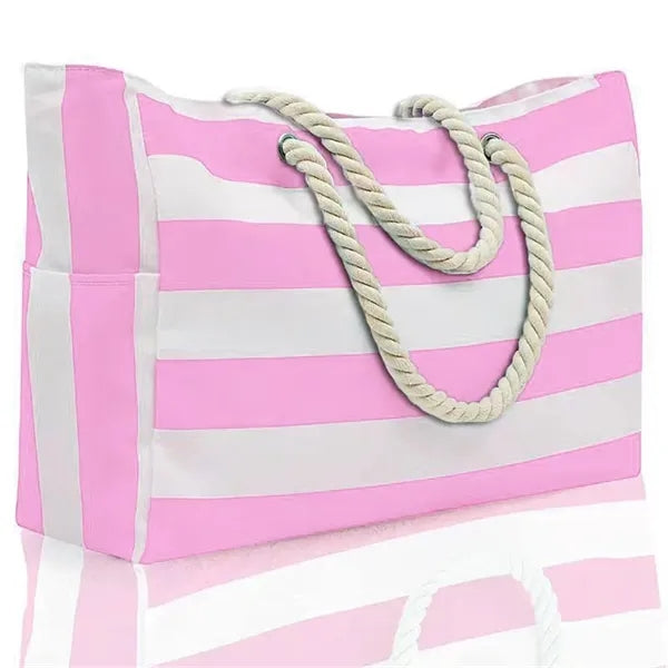 Full Color Large Zipper Beach Bags