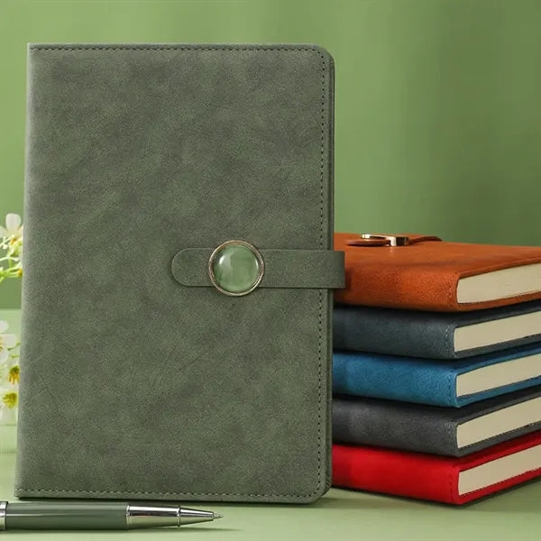 Luxury Business Gift Set with Leather Journal, Vacuum Flask