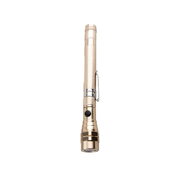 Omnidirectional Rotating Telescopic Flashlight With Magnet