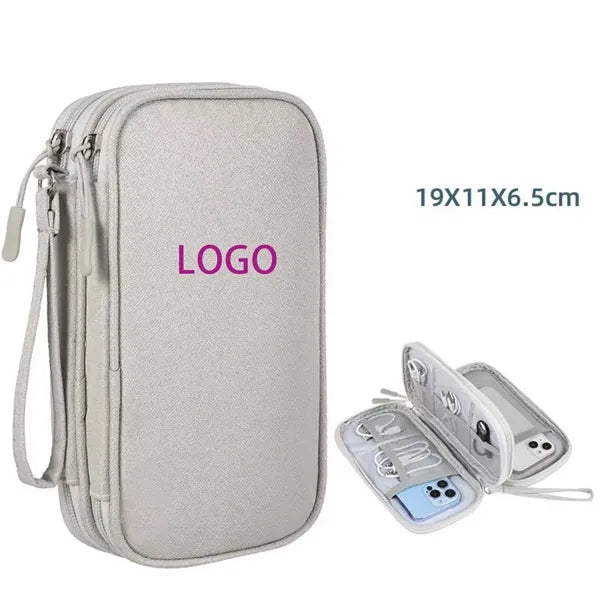 Electronic Accessories Travel Cable Organizer Bag Pouch
