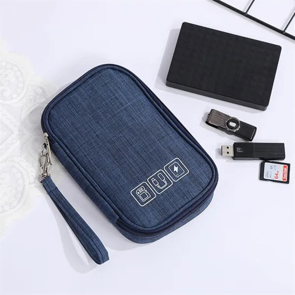 Electronic Accessories Travel Cable Organizer Bag Pouch
