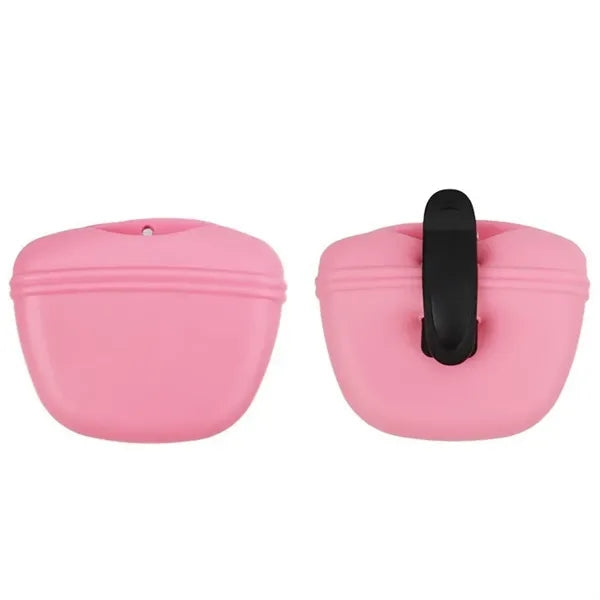 Silicone Portable Dog Treat Bag