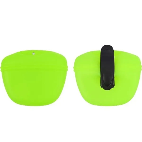 Silicone Portable Dog Treat Bag