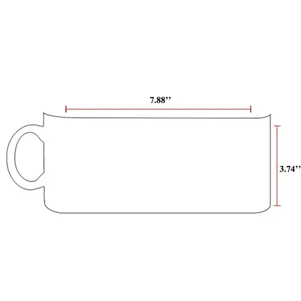 11oz Heat Changing Ceramic Mug