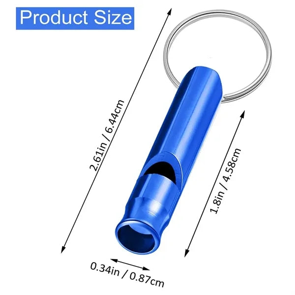 Survival Whistle with Keychain
