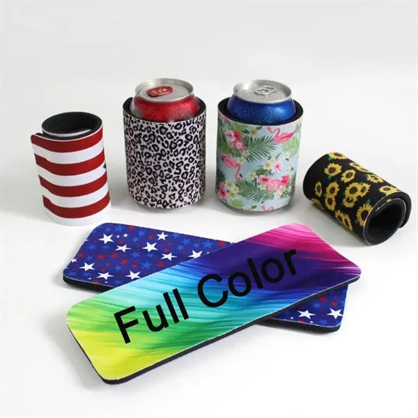 Full Color Slap Can Holder