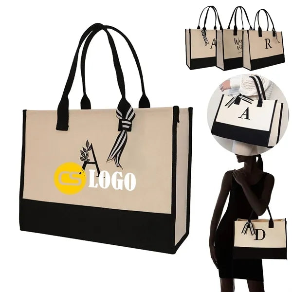 Canvas Beach Tote Bags