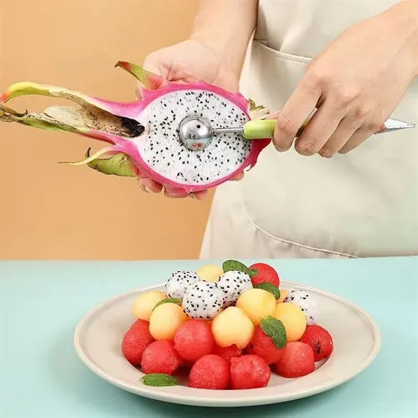 4 In1 Multifunction Melon baller scoop fruit carving tools