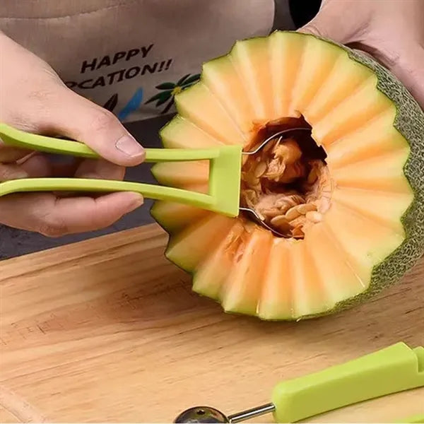 4 In1 Multifunction Melon baller scoop fruit carving tools