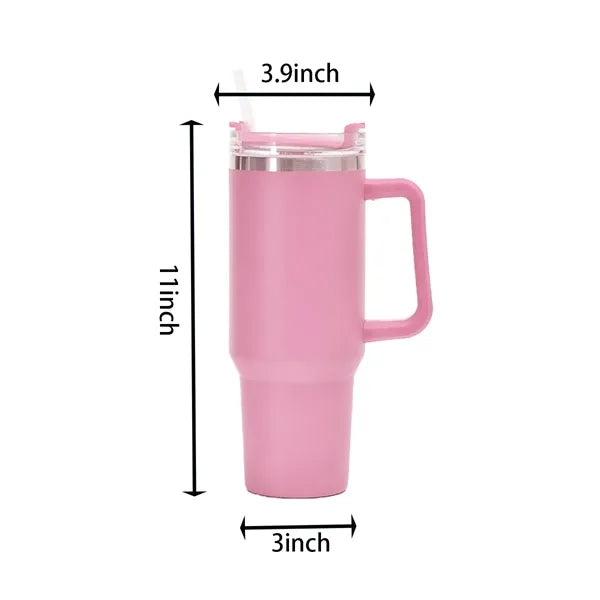 Vacuum Tumbler With Handle 40 Oz