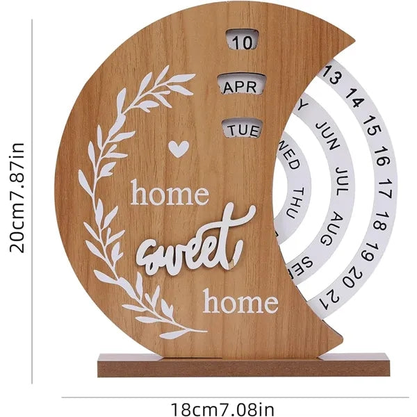 Wooden Perpetual Calendar