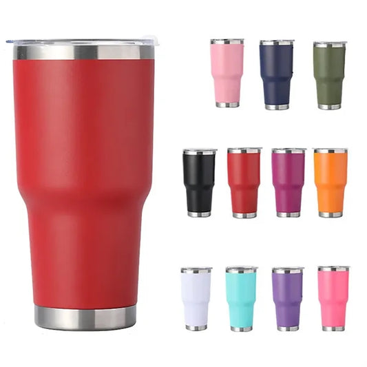 30 oz Vacuum Insulated Car Cup