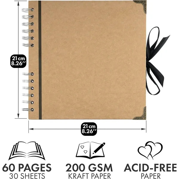 Kraft Paper Photo Album Scrapbook
