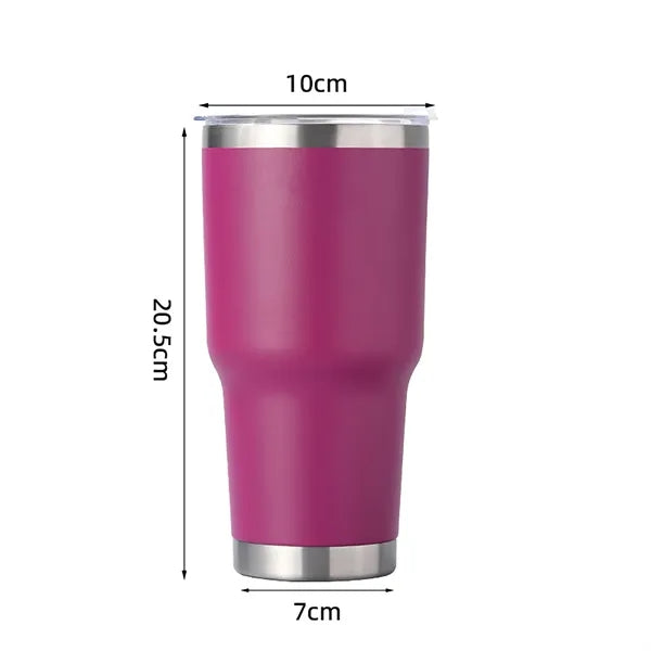 30 oz Vacuum Insulated Car Cup