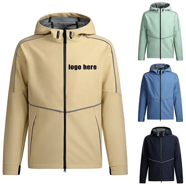 Hooded Waterproof Jacket Outdoor Raincoat