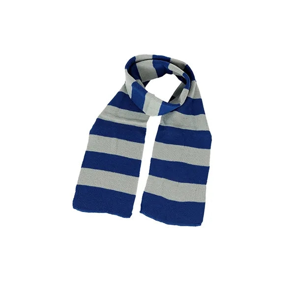 Colorful Knitted Striped Scarf