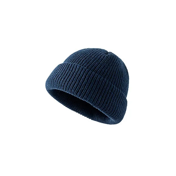 Ribbed Knitted Cuff Beanie