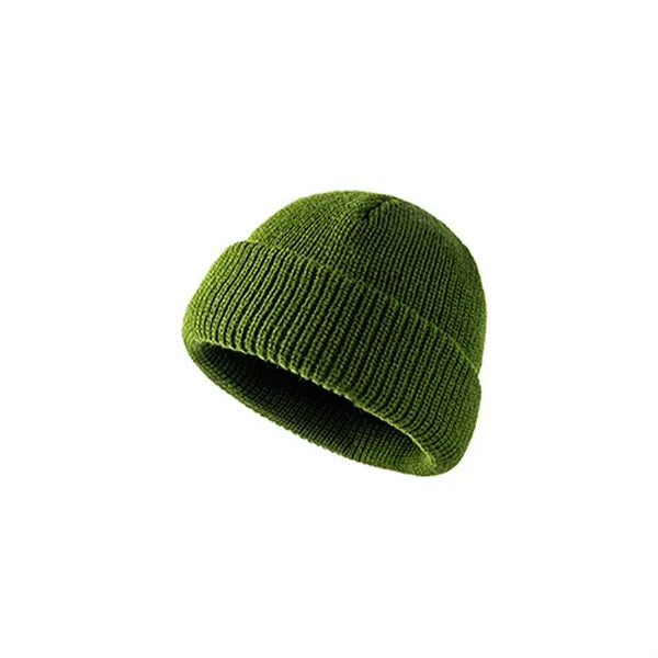 Ribbed Knitted Cuff Beanie