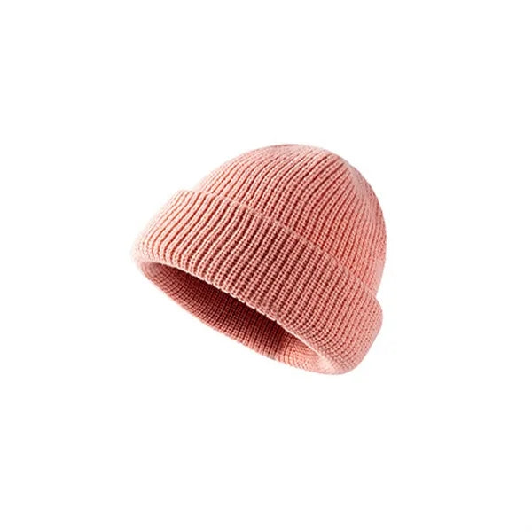 Ribbed Knitted Cuff Beanie