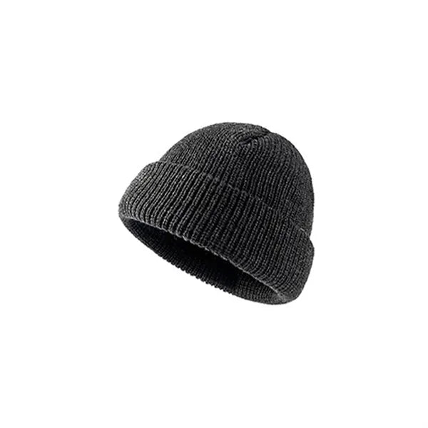 Ribbed Knitted Cuff Beanie