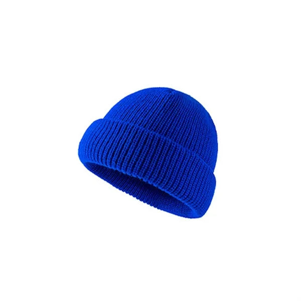 Ribbed Knitted Cuff Beanie