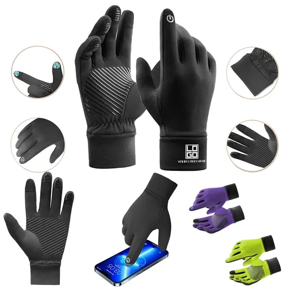 Outdoor Sports Waterproof Touch Screen Gloves