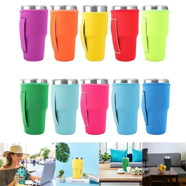 30 oz Neoprene Tumbler Cooler Sleeve