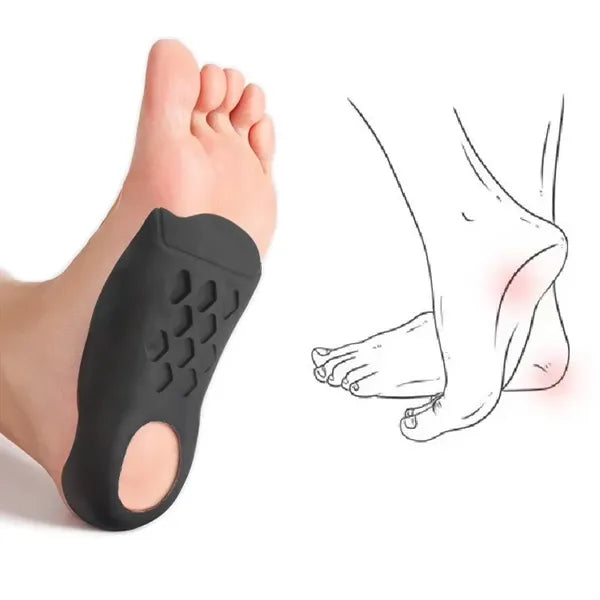 Arch support pad orthopedic insole