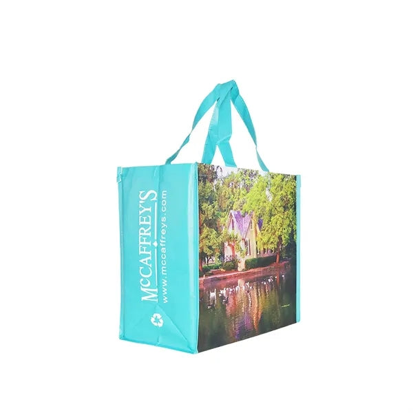 Full Color Laminated Non Woven Shopping Tote