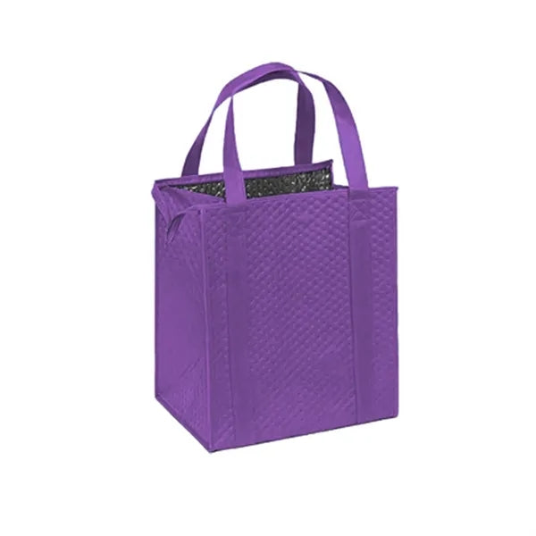 Insulated Non-Woven Thermal Tote Bag with Zipper