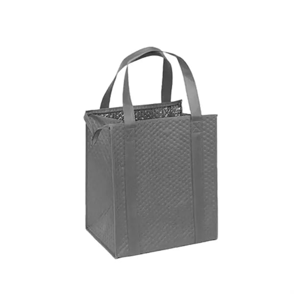 Insulated Non-Woven Thermal Tote Bag with Zipper