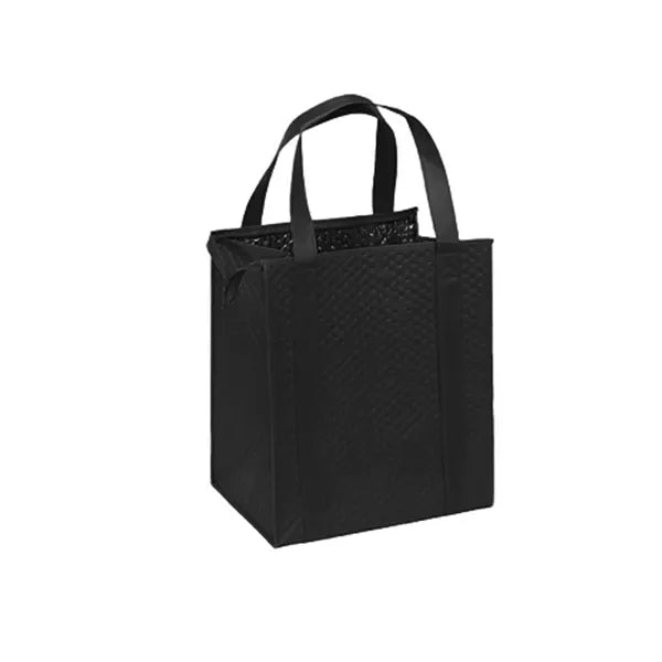 Insulated Non-Woven Thermal Tote Bag with Zipper