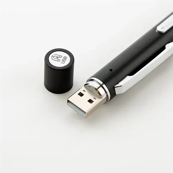 3in1 USB Rechargeable Mini LED Flashlight Pen