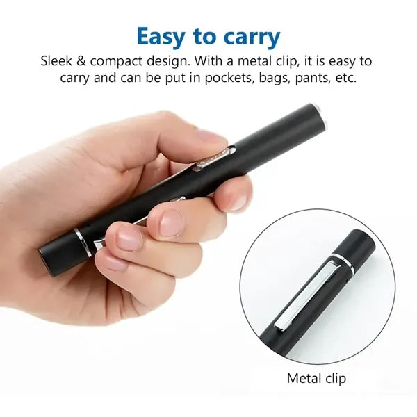 3in1 USB Rechargeable Mini LED Flashlight Pen