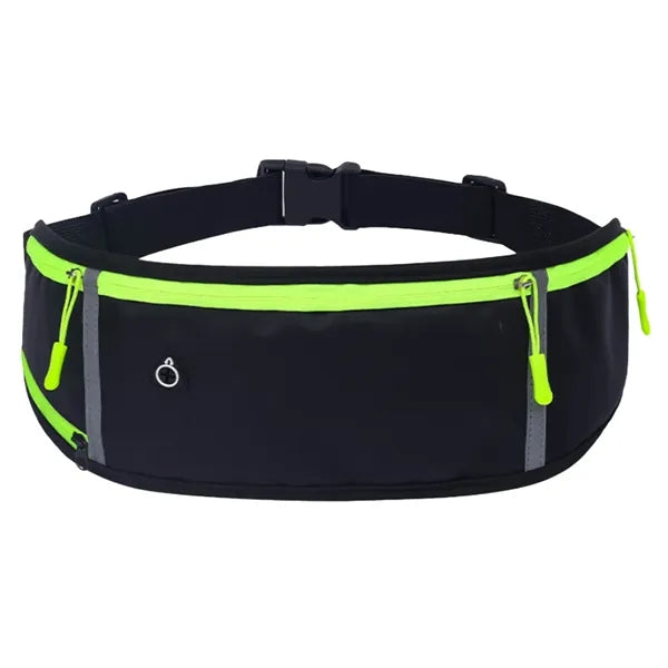 Waterproof Nylon Waist Pack with Water Bottle Holder Outdoor