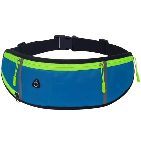 Waterproof Nylon Waist Pack with Water Bottle Holder Outdoor