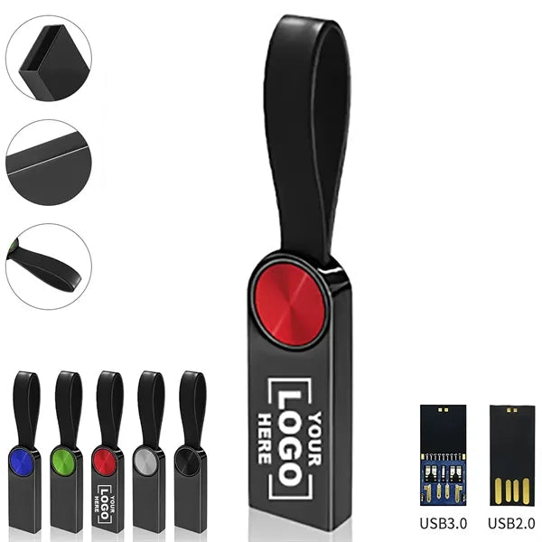 Metal USB Flash Drive No Cap