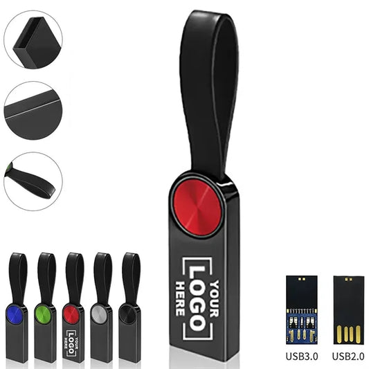 Metal USB Flash Drive No Cap