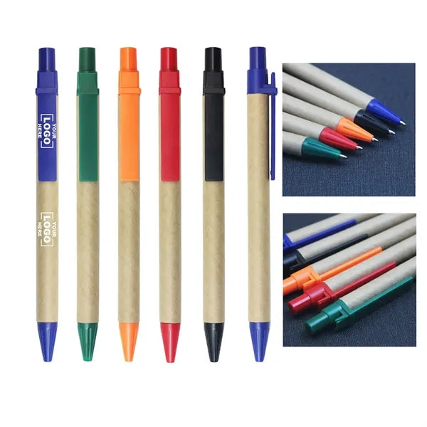 Sustainable Black Ink Retractable Pen