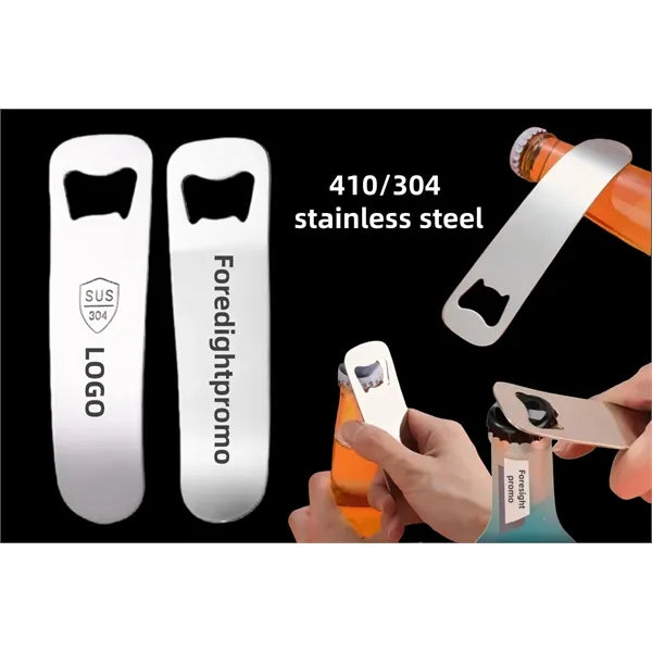 Thickened 410/304 Stainless Steel Beer Bottle Opener