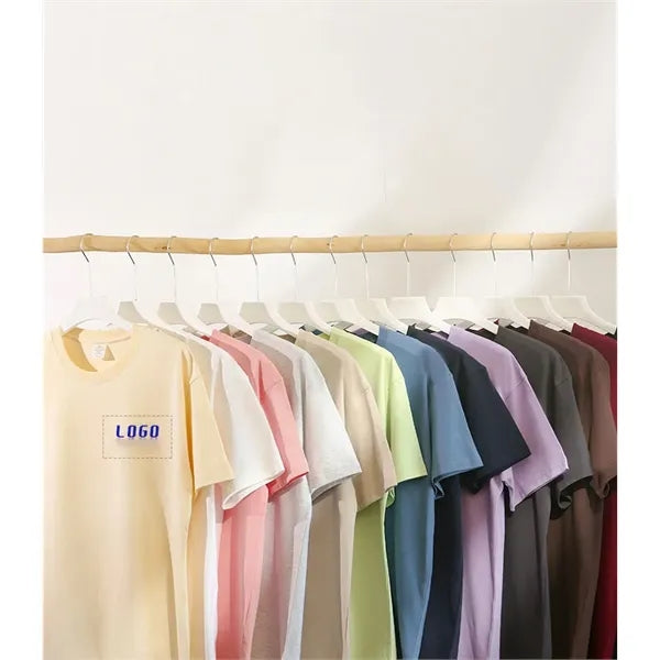 Cotton Casual Crew-neck T-shirt