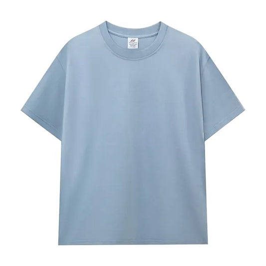 Cotton Casual Crew-neck T-shirt